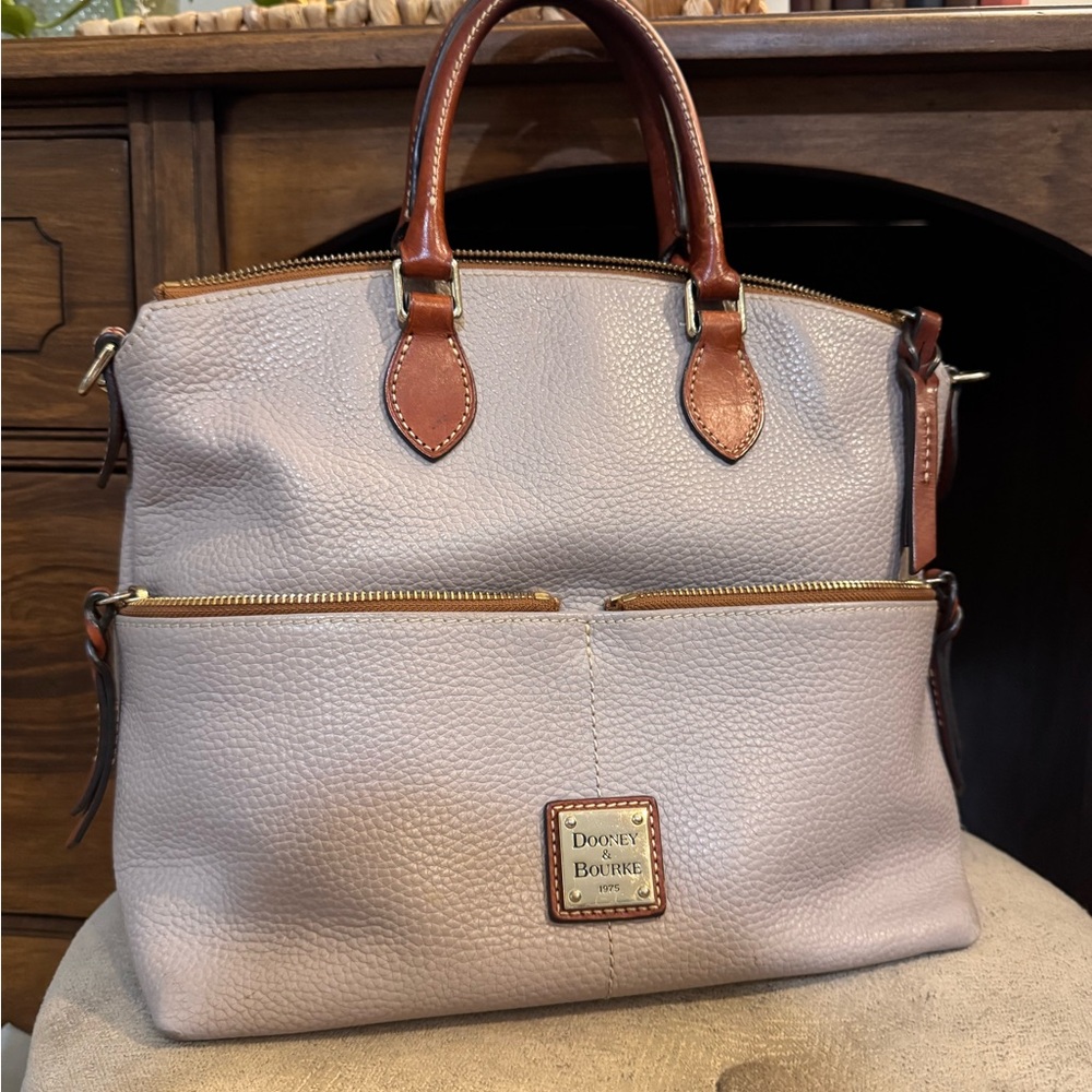 Dooney & Bourke Dillen Double pocket satchel